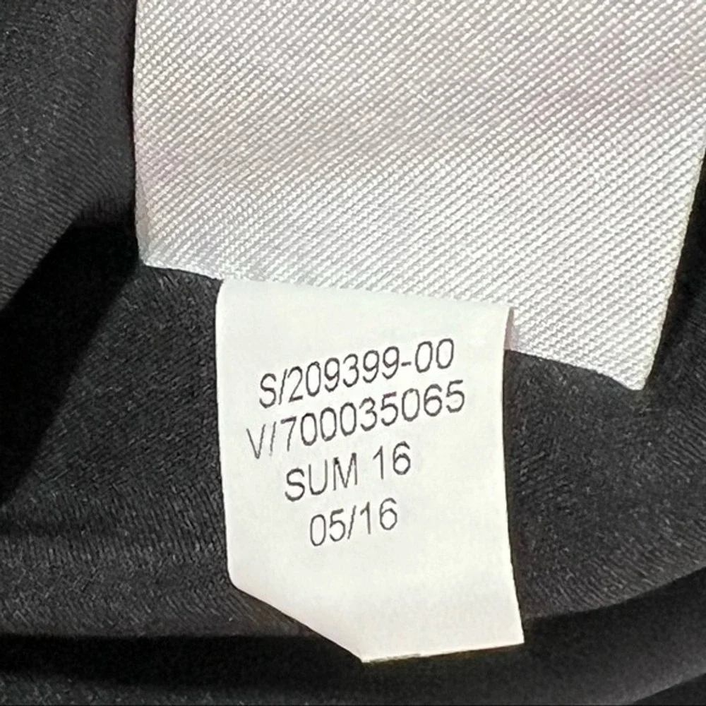 Banana Republic Black Laser Cut Floral Hem Sheath‎ Dress Size 6